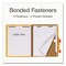 Pendaflex HD Pressboard Folder, Expands 2", 2 Full-Pocket Dividers, 6 Fasteners, Letter, Yellow, 10PK 1006942 - alternate 2