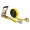 Mytee Products 2 inx15 ft Ratchet Straps w/ Twisted Snap Hooks Tow Straps for Trailers Truck, 10PK RS215SHx10 - alternate 3