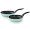 Martha Stewart Everyday 12 Piece Aluminum Nonstick Cookware Set in Blue 131725.12 - alternate 5