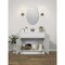 Zenith Products Bathroom Vanity Zenna Home Single White 36in W X 18in D X 35in H White RBC36WW - alternate 3