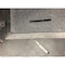 Slip Shield 3 ft x 5 ft Slip Resistant Grit Top Mat with Drainage Slots, Food Service Safety FM-025 - alternate 2