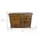Homeroots 60" Brown Reclaimed Wood Nine Drawer Double Dresser 564523 - alternate 2