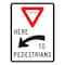 Sign Solutions Usa Traffic Sign, 30 in Width, Aluminum Sign, Vertical Rectangle DUS12DWT3042R1-5aL - alternate 1
