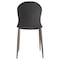 Leisuremod Mosaic Collection Modern Dining Chair in Charcoal Fabric MC44CH - alternate 4