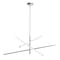 Afx Knoll - LED Pendant - 48in - Polished Chrome KNOP48LAJUDPC - alternate 1