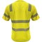 Reflective Apparel ANSI Type R Class 3 Short Sleeve T-Shirt with Coolmax Technology 104CMPS-LM-XT - alternate 3