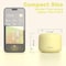 Bobtot Portable Bluetooth Speakers, Light Yellow, Wireless IPX5 Waterproof, 20hr, Rechargeable Battery,  803765 - alternate 4