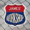 Signmission James's Workshop, 6 Inch X 6 Inch, Plastic Sign SHI-P-6-489-JAMES - alternate 3