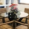 Fab Glass And Mirror Round Glass Table Top, 40inch, Clear, Tempered, Wall Mirror, Safety Backing, Clear Finish T-40RD12MMOGTE - alternate 4