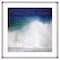 Homeroots Blue Ocean Splash High White Shadowbox Framed Wall Art 416369 - alternate 1