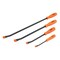 Performance Tool 4 pc. Pry Bar Set, Drop Forged Alloy Steel, Orange Handles W2020 - alternate 1