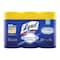 Lysol Disinfecting Wipes, 80 Wipe Canister, 7x8 in Wipes, Nonwoven Fiber, Lemon & Lime Blossom, PK6 REC 84251 - alternate 1
