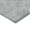 Homeroots 8' X 10' Gray And Silver Geometric Washable Indoor Outdoor Area Rug 588313 - alternate 4