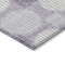 Homeroots 3' X 5' Purple And Ivory Geometric Washable Indoor Outdoor Area Rug 593624 - alternate 5