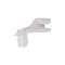 Auveco GM Door Lock O.D. Clip White Nylon, 25PK 21196 - alternate 1