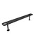 Mytcoat 8ft Outdoor Bench without Back, Surface Mount, Black, Expanded Metal, Textured Coating 804319 - alternate 1