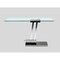 Homeroots 72" Clear And Silver Glass And Metal Pedestal Base Dining Table 555155 - alternate 2