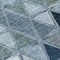 Homeroots 8' X 10' Denim Blue And Sky Blue Geometric Washable Indoor Outdoor Area Rug 583025 - alternate 7