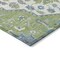 Homeroots 10' X 14' Artichoke Green Blue And Ivory Oriental Washable Indoor Outdoor Area Rug 596607 - alternate 6