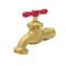 Proline Series Brass 1/2-in MIP x 3/4-in MHT Heavy Duty Hose Bibb 103-013HN - alternate 1