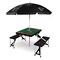 Picnic Time Family Of Brands Atlanta Falcons - Picnic Table Portable Folding Table with Seats and Umbrella, (Black) 811-02-175-025-2 - alternate 1