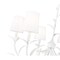 Z-Lite Aslin Textured White 6 Light Chandelier 830-31TXWH - alternate 5
