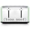 Redmond 4-Slice Extra Wide Slot 1650W Stainless Steel Toaster in Moss Green ST006MGUSNP - alternate 2