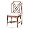 Bali & Pari Emery Marbled Tortoise Natural Rattan Dining Chair, Side Chair Style 268-14699-ZORO - alternate 6