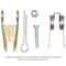 Mytee Products Crosby S-4320 Replacement Steel Hook Latch Kit 1096325 for 3/4-1 Ton WLL Hooks RLK-1T-CR - alternate 5