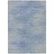 Homeroots 8' X 10' Denim Blue And Sky Blue Abstract Washable Indoor Outdoor Area Rug 587209 - alternate 4