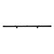 Exposed Rack 51 Length With Square Holes Textured Black Single Mid Bar 8-00-9702-BK - alternate 4
