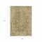 Homeroots 9' X 12' Brown And Beige Abstract Washable Indoor Outdoor Area Rug 616602 - alternate 5