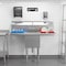 Koolmore 1 Compartment Stainless Steel NSF Commercial Kitchen Prep & Utility Sink with 2 Drainboards SA151512-15B3 - alternate 5