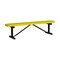Leisure Craft Portable, Bench w/o Back, 6ft., Yellow B6XPP-YELLOW - alternate 1