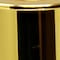 Homeroots 14" Clear And Gold Geo Stacks Crystal Tabletop Taper Candlestick 590227 - alternate 3