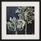 Homeroots Midnight Lilies II Black Framed Print Wall Art 525916 - alternate 1
