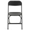 Elama 4 Piece Plastic Folding Chair in Black ELM-L003B - alternate 4