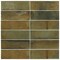 Apollo Tile Antiek 2.58 in. x 7.9 in. Glossy Green Ceramic Subway Wall and Floor Tile 5.38 sq. ft./case, 38PK MOD88OLV258A - alternate 2