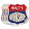 Signmission Walt's Workshop, 4 inch X 4 inch, Vinyl Decal, 5PK SHI-D-5PACK-4-489-WALT - alternate 1