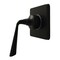 Kingston Brass Single-Handle Six-Way Diverter Valve with Square Trim Kit, Matte Black KS4040ZL - alternate 1