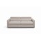Homeroots 81" Gray Leather Sleeper Sofa 719431 - alternate 1