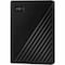 Western Digital MY PASSPORT 6TB BLACK WORLDWIDE WDBR9S0060BBK-WESN - alternate 1