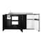 Summit 72" Wide All-In-One Kitchenette, ADA Counter Height CK72ADASINKL - alternate 6