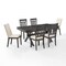 Crosley Hayden 7-Piece Dining Table Set For 6 KF13077SL - alternate 1