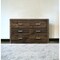 Homeroots 59" Dark Brown Solid and Manufactured Wood Six Drawer Double Dresser 490467 - alternate 2