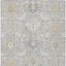 Homeroots 5' X 8' Gray Ivory And Gold Damask Washable Indoor Outdoor Area Rug 599419 - alternate 5