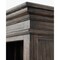 Homeroots 75" Brown and Black Wood Four Tier Bookcase 397666 - alternate 3