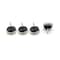 Projex Silver 1-1/4 in. Nail-On Nickel Chair Glide, 4PK P0138 - alternate 2