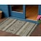 Homeroots 3' X 5' Taupe Beige And Ivory Southwestern Washable Indoor Outdoor Area Rug 582866 - alternate 1