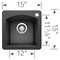 Blanco Diamond Bar Sink Dual Deck- Anthracite 440204 - alternate 2